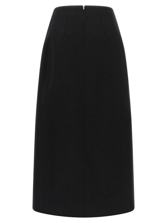 26FW 질샌더 미디 스커트 JI342245BM BLACK - JIL SANDER