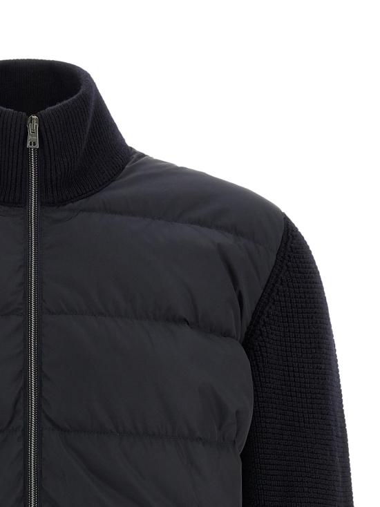 26FW 에르노 숏패딩 HE342188BM BLUE - HERNO