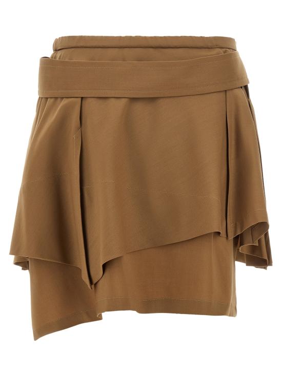 26FW 비비안웨스트우드 미디 스커트 VI342120BM BROWN - VIVIENNE WESTWOOD