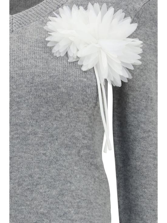 26FW 셀프 포트레이트 스웨터 AW26149TAGR GREY GRAY - SELF PORTRAIT