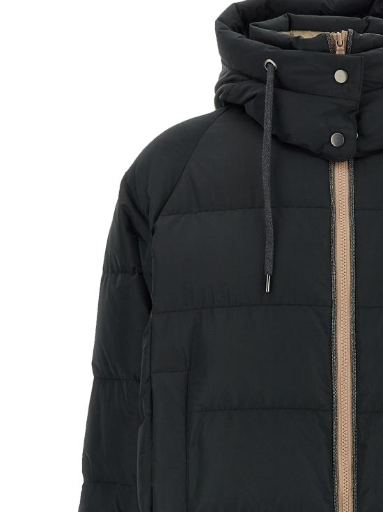 26FW 브루넬로 쿠치넬리 숏패딩 BR342338BM BLACK - BRUNELLO CUCINELLI