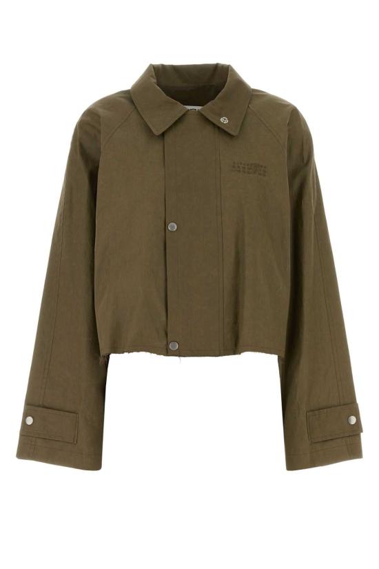 26FW MM6 메종마르지엘라 자켓 S52AM0360M36001 728 KHAKI