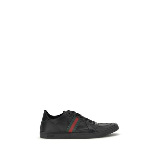 26FW 구찌 스트레치 로우탑 스니커즈 GU865441AAGFF1048BB BLACK - GUCCI
