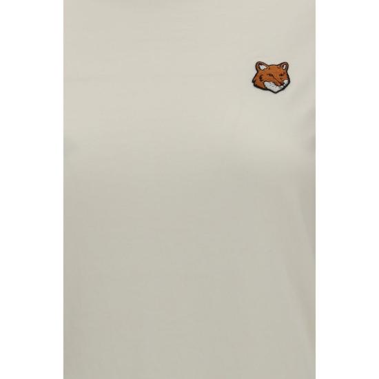 26FW 메종키츠네 반팔 티셔츠 MAPW00113KJ70260063BB BEIGE - MAISON KITSUNE