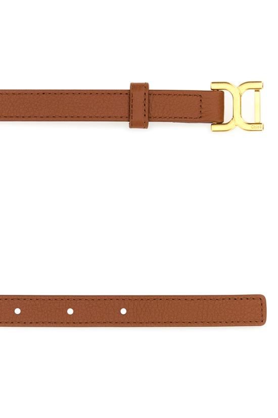 26FW 끌로에 레귤러 벨트 CHC24SC050MAR 25M BROWN - CHLOE