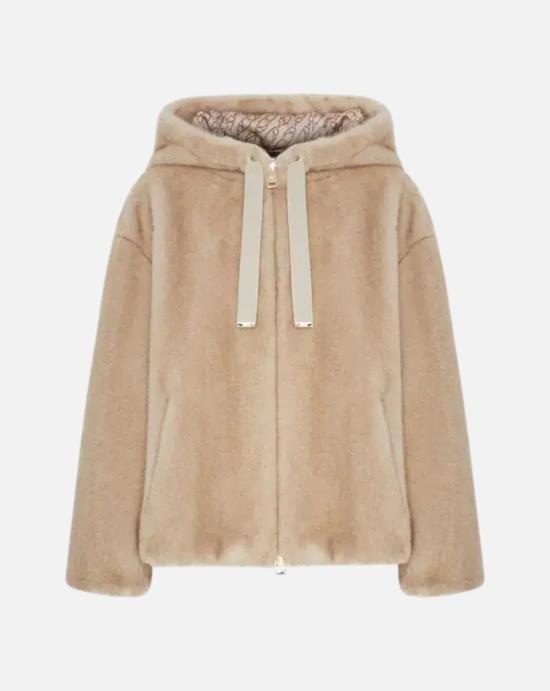  에르노 멜란지 얼터너티브 밍크 퍼 보머 자켓 GI000318D12739 1985