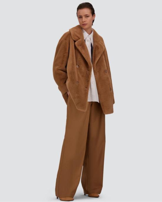  에르노 무스탕 GC000581D12422 2157 Cammello - HERNO