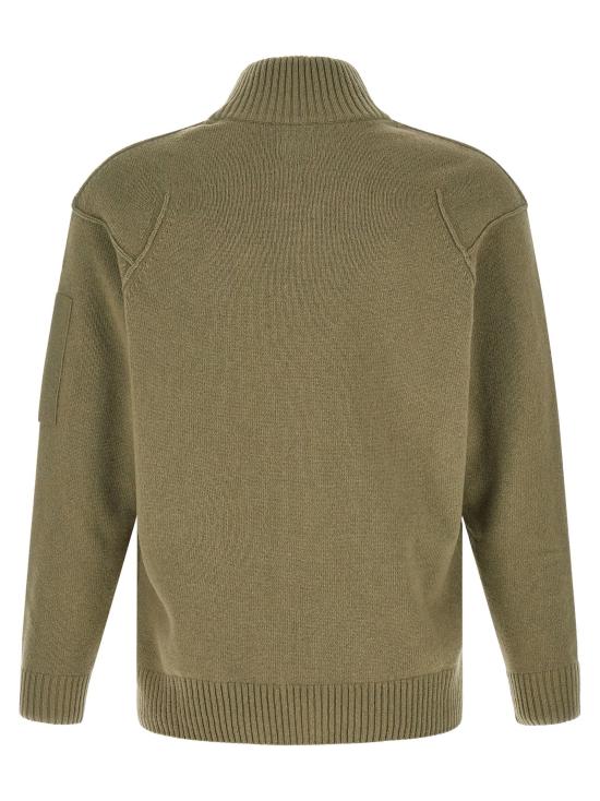 26FW 씨피 컴퍼니 집업 니트 CP342435BM BICOLOR - C.P. COMPANY