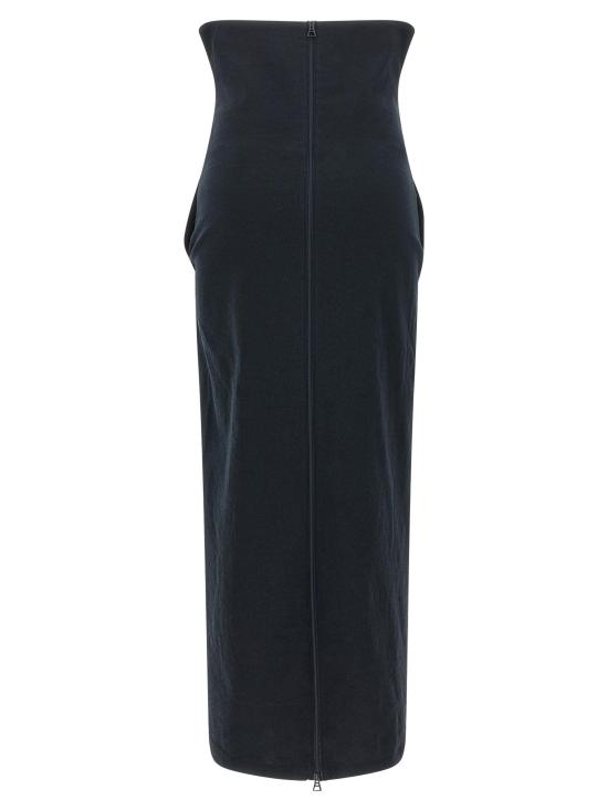 26FW 이세이 미야케 롱 스커트 IS342242BM BLACK - ISSEY MIYAKE