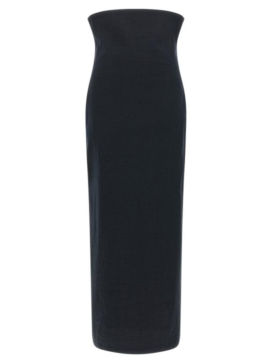 26FW 이세이 미야케 롱 스커트 IS342242BM BLACK