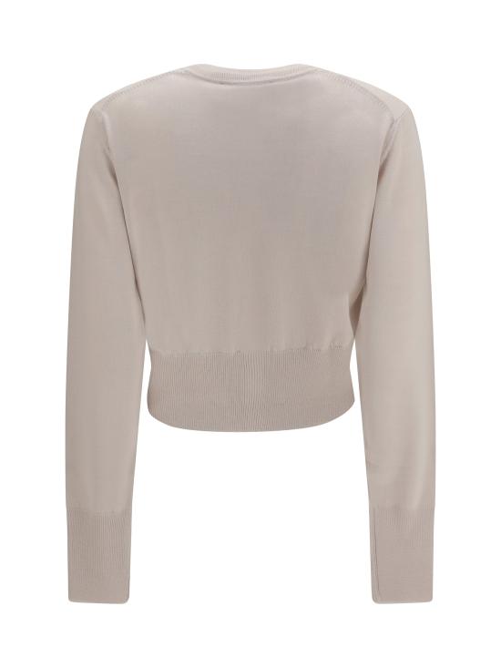 26FW 비비안웨스트우드 베아 크롭드 가디건 1803002UY005E A406 BEIGE - VIVIENNE WESTWOOD