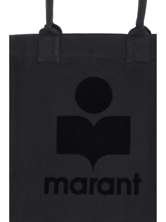26FW 이자벨마랑 옌키 코튼 핸드 캐리 백 PM0001FAA1X18M 01BK BLACK - ISABEL MARANT