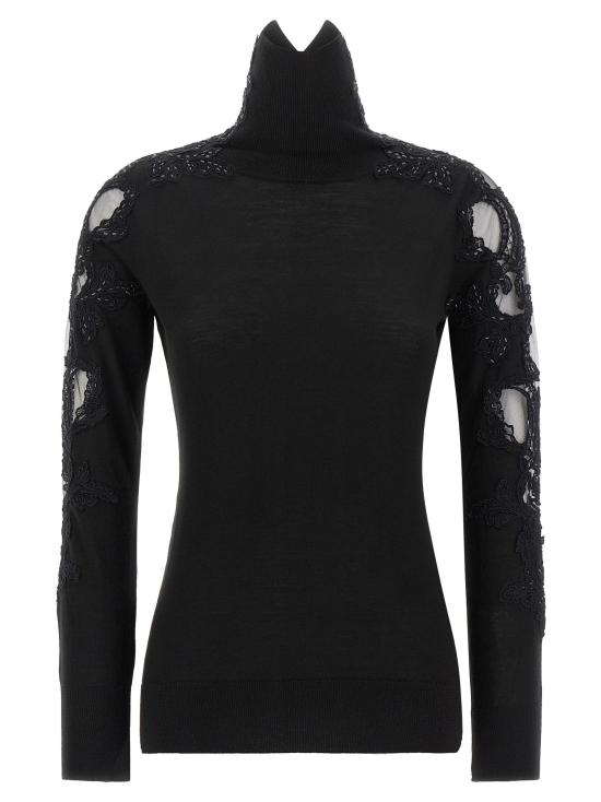 26FW 에르마노 설비노 터틀넥 ER342277BM BLACK