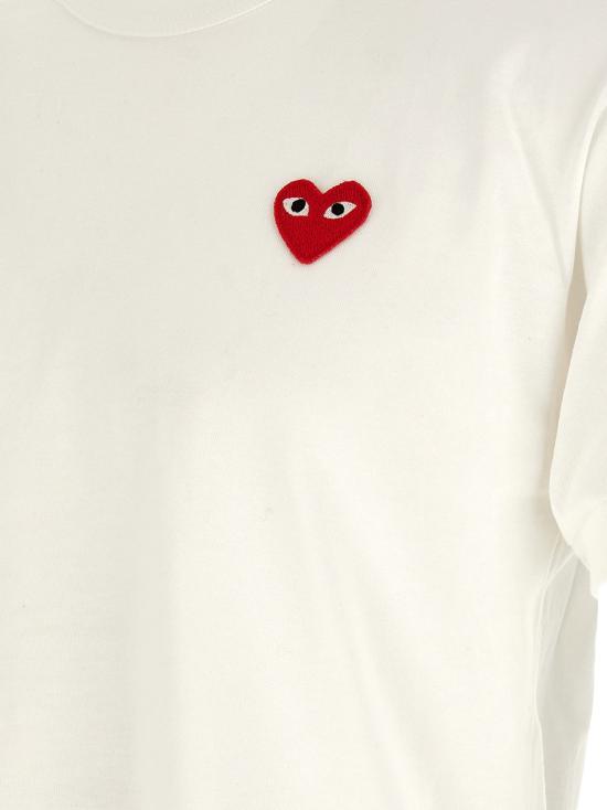 26FW 꼼데가르송 탑 CO342426BM WHITE - COMME DES GARCONS