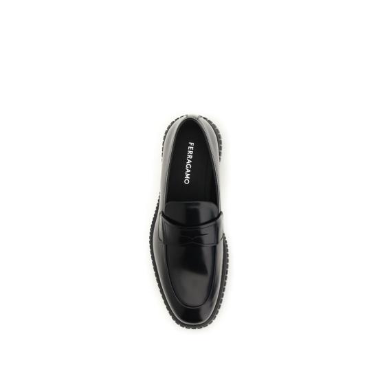 26FW 살바토레 페라가모 로퍼 FE796980004BB BLACK - SALVATORE FERRAGAMO