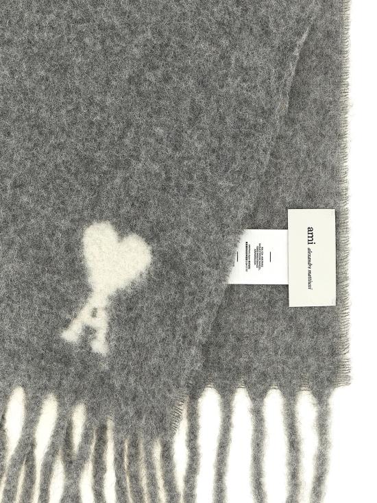26FW 아미 머플러/스카프 AM342363BM GRAY - AMI