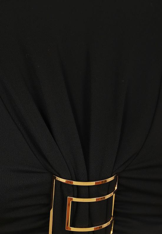 26FW 엘리자베타프랜치 바디수트 티셔츠 BO05567E2 110 NERO - ELISABETTA FRANCHI