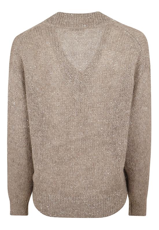 26FW 브루넬로 쿠치넬리 스웨터 MMS579702 C9900 TAN - BRUNELLO CUCINELLI