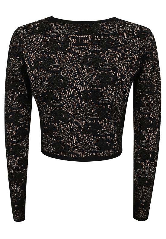 26FW 엘리자베타프랜치 가디건 MK29Q66E2 FR9 NERO PELLE - ELISABETTA FRANCHI