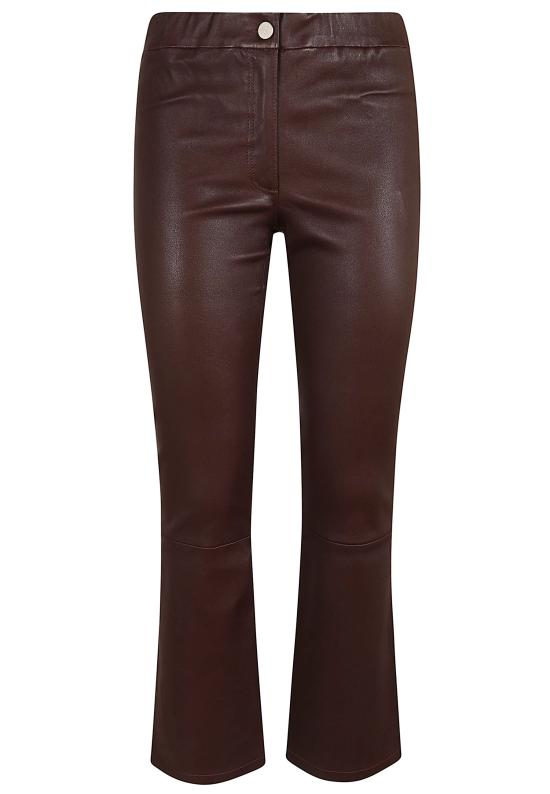 26FW 아르마 가죽 팬츠 001L266005 02 MAHOGANY