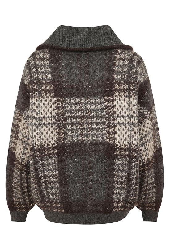 26FW 브루넬로 쿠치넬리 가디건 MMT571726 CYL69 AVORIO PIOMBO ANTRACITE - BRUNELLO CUCINELLI
