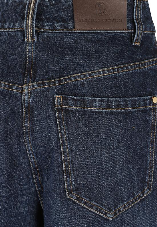 26FW 브루넬로 쿠치넬리 데님 팬츠 MA095P4059 C9370 ESSENTIAL DARK BLUE - BRUNELLO CUCINELLI