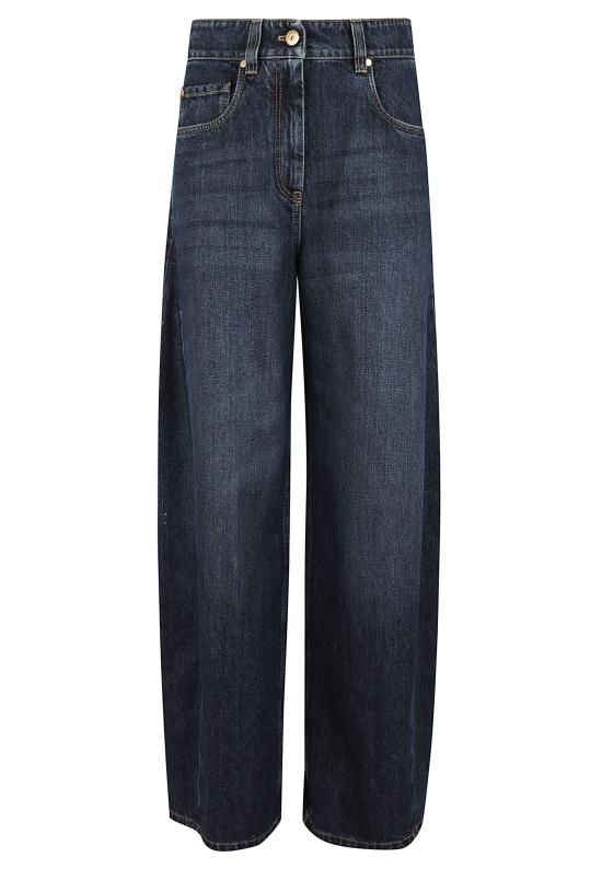 26FW 브루넬로 쿠치넬리 데님 팬츠 MA095P4059 C9370 ESSENTIAL DARK BLUE