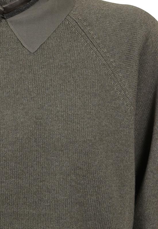 26FW 브루넬로 쿠치넬리 터틀넥 M12747004 C9986 ORIGANO - BRUNELLO CUCINELLI