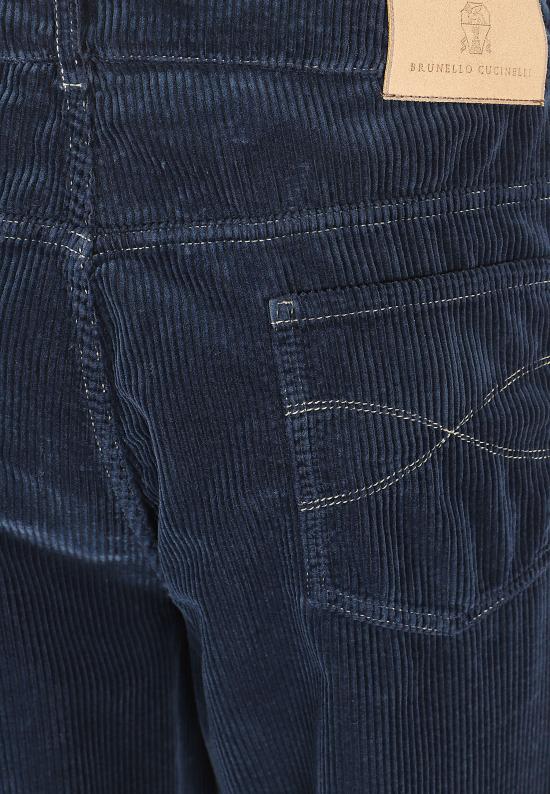 26FW 브루넬로 쿠치넬리 데님 팬츠 M280NF1012 CFQ87 NAVY - BRUNELLO CUCINELLI