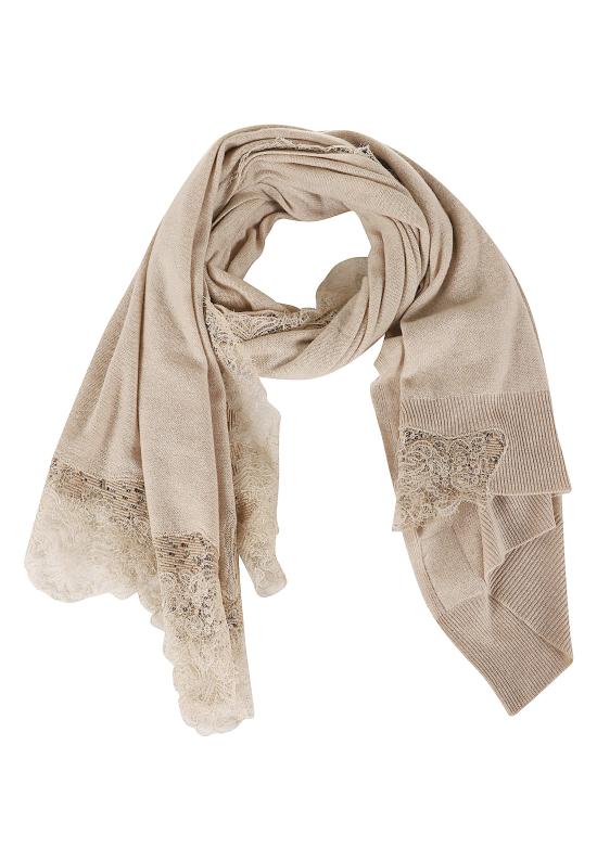 26FW 에르마노 설비노 머플러/스카프 D495R700 APPYU 41116 ALMOND BUF
