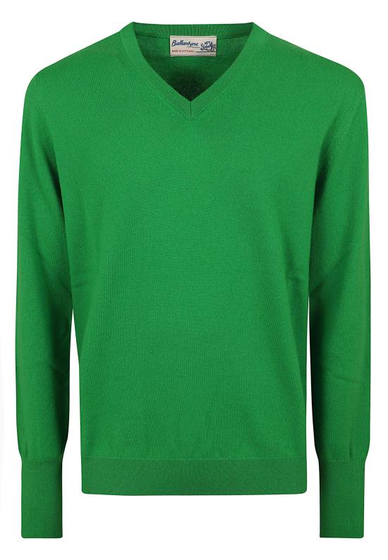 26FW 발렌타인 스웨터 B2P001 12K00 12508 BRIGHT GREEN