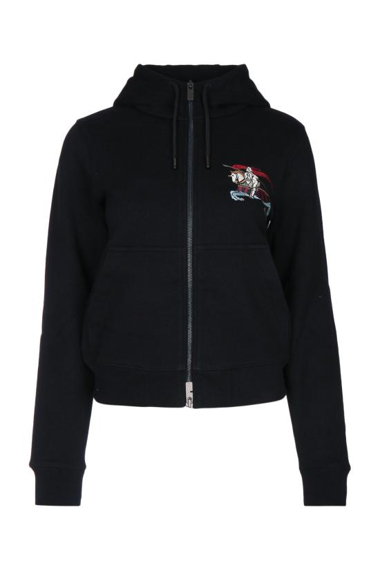 25FW 버버리 후드 티셔츠 8115142 A1189 BLACK