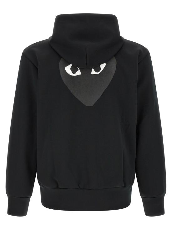 26FW 꼼데가르송 후드 티셔츠 CO342619BM BLACK - COMME DES GARCONS