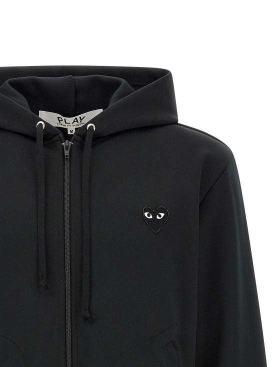 26FW 꼼데가르송 후드 티셔츠 CO342619BM BLACK - COMME DES GARCONS