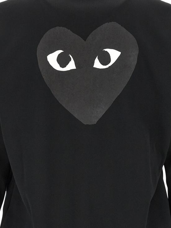 26FW 꼼데가르송 후드 티셔츠 CO342619BM BLACK - COMME DES GARCONS