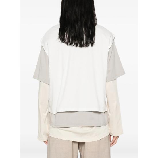26FW 라 피신 스웨터 LF261WT010 JS040 001 WHITE NEUTRALS - LA PISCINE