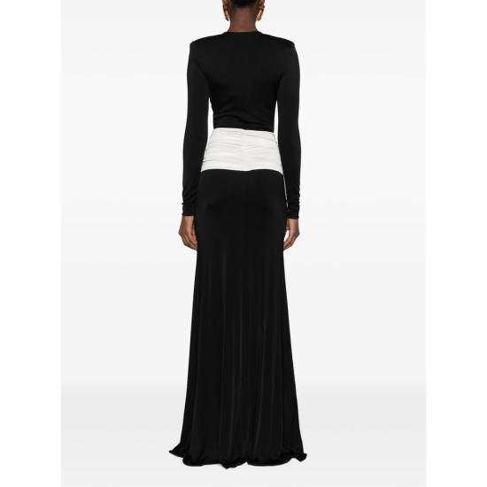 26FW 뉴어라이벌 롱 원피스 NA00303360881 BLACK WHITE - NEW ARRIVALS