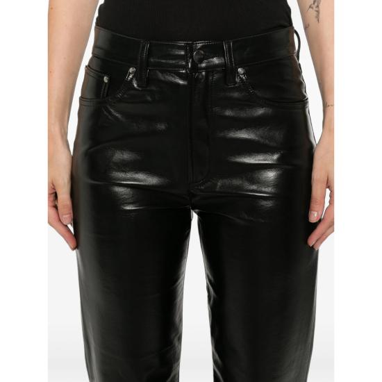 26FW 에이골디 가죽 팬츠 A341 1285 DETOX BLACK - AGOLDE