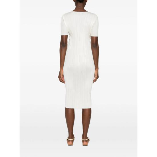 26FW 플리츠플리즈 MC 어거스트 드레스 MC 어거스트 드레스 PP68JH126 02 WHITE - PLEATS PLEASE