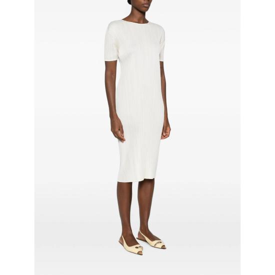 26FW 플리츠플리즈 MC 어거스트 드레스 MC 어거스트 드레스 PP68JH126 02 WHITE - PLEATS PLEASE