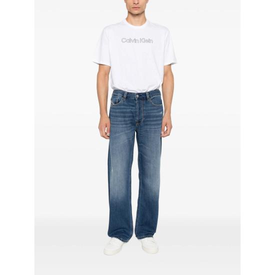 26FW 캘빈클라인 탑 LV04LH800GYAF BRWHI WHITE - CALVIN KLEIN