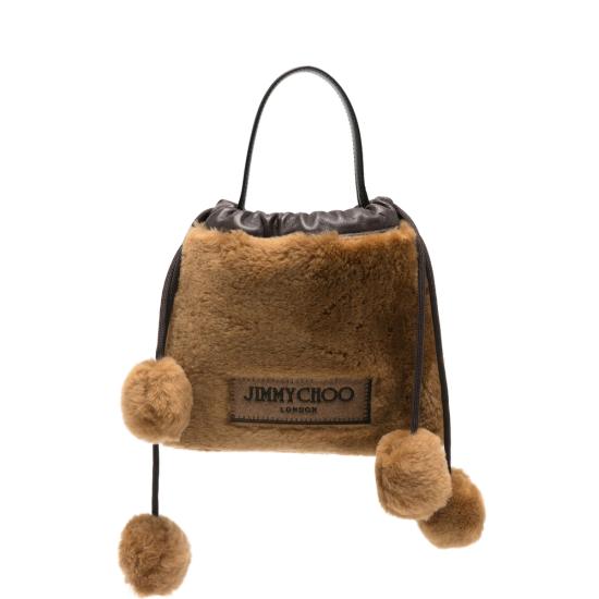 26FW 지미추 토트백 DRAWSTRING XFK TECGO BROWN
