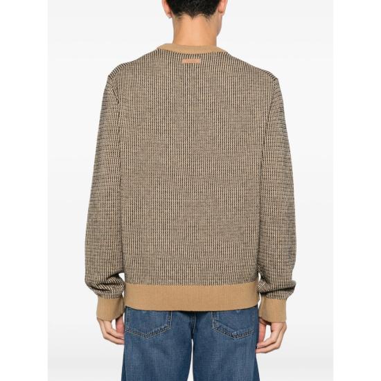 26FW 캘빈클라인 스웨터 LV04LH310GHMS TIEYE NEUTRALS BLACK - CALVIN KLEIN
