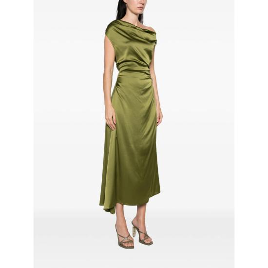 26FW 스타우드 미디 원피스 R26F2249SN PEAR GREEN - STAUD