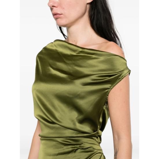 26FW 스타우드 미디 원피스 R26F2249SN PEAR GREEN - STAUD
