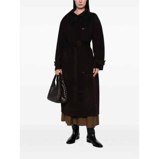 26FW 쉐르 코트 MAN1153 JAMES MARRO BROWN - SOEUR