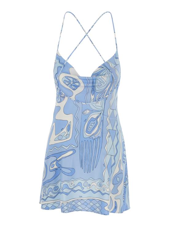 26FW 푸찌 숏 원피스 6HJG376H787060 Light blue - PUCCI