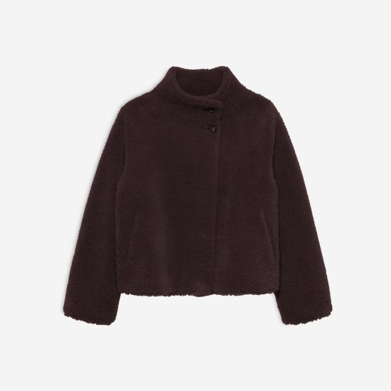  AR STUDIO 무스탕 Ar Studio Mallow Teddy Wool Jacket Shiraz - OTHER BRANDS