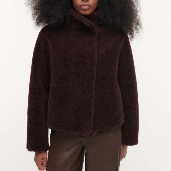  AR STUDIO 무스탕 Ar Studio Mallow Teddy Wool Jacket Shiraz