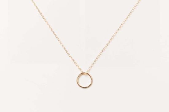  쉬나 마샬 주얼리 목걸이/팬던트 시나 마샬 주얼리 솔 서클 펜던트 목걸이 (골드 필드) - SHEENA MARSHALL JEWELRY